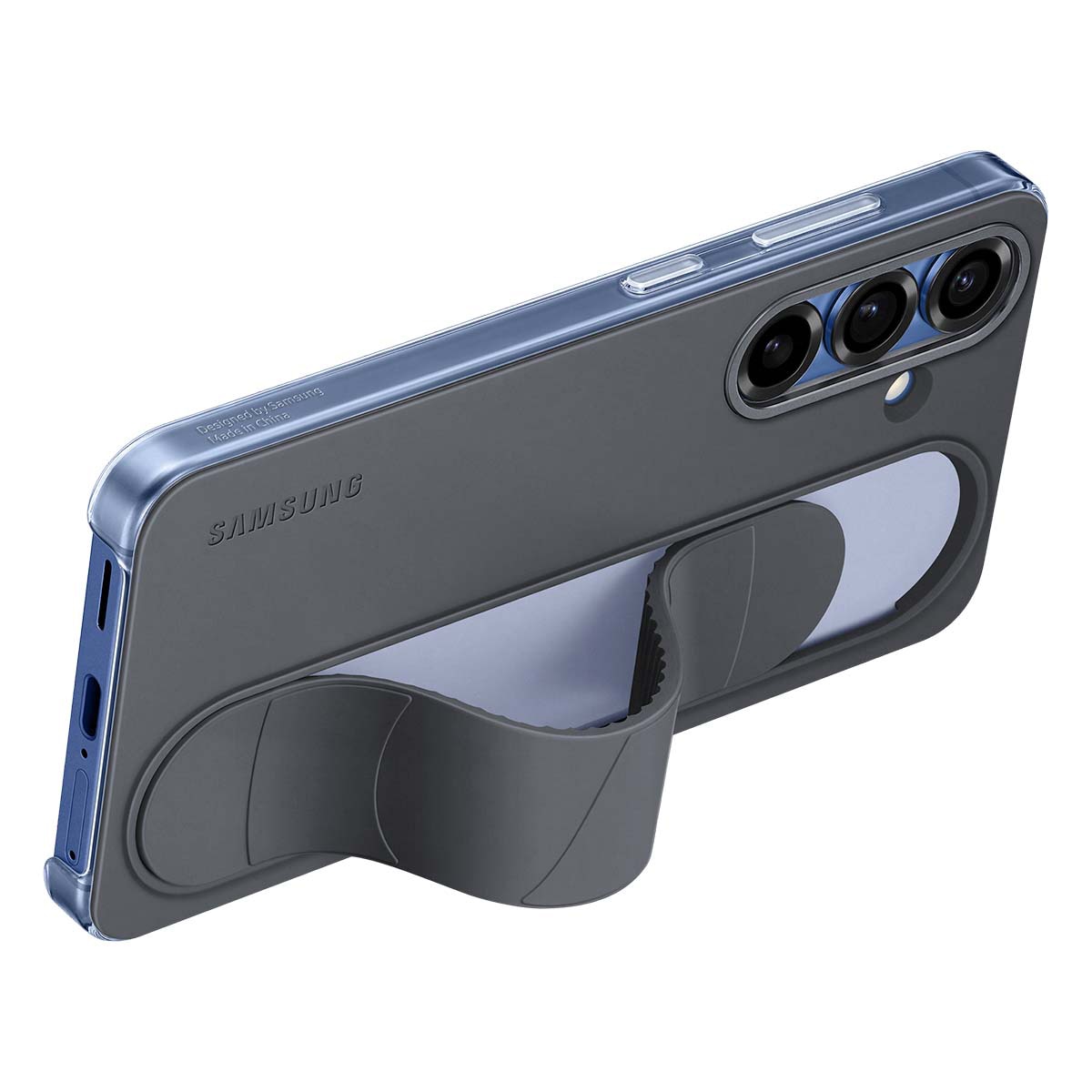 Capa com Suporte para Samsung Galaxy S25 - Preto Preto-3