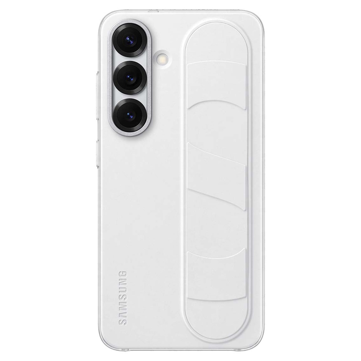 Imagem 0 de Capa com Suporte para Samsung Galaxy S25 - Branco