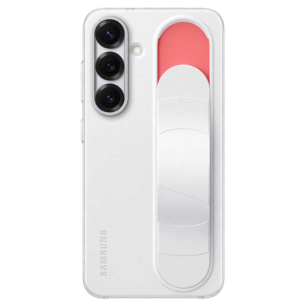 Capa com Suporte para Samsung Galaxy S25 - Branco Branco-2