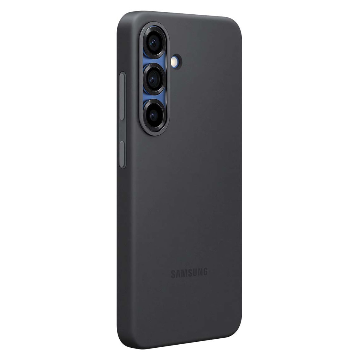 Capa de Silicone para Samsung Galaxy S25 - Preto Preto-2