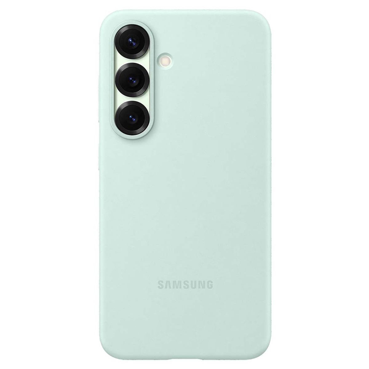Capa de Silicone para Samsung Galaxy S25 - Verde Verde-1