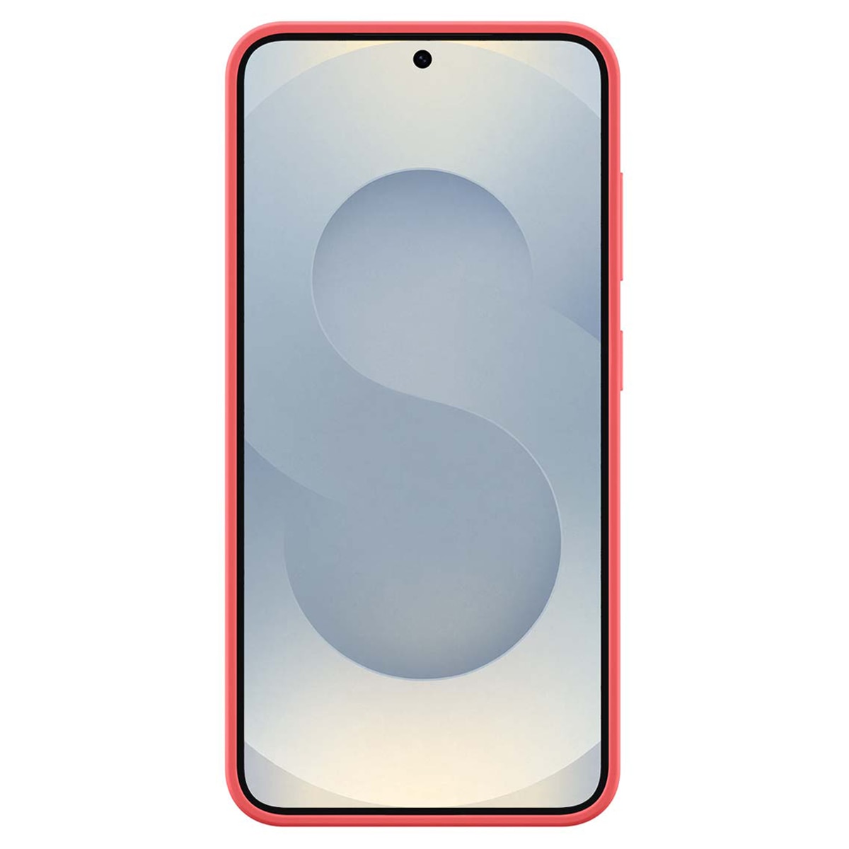 Capa de Silicone para Samsung Galaxy S25 - Vermelho Vermelho-3