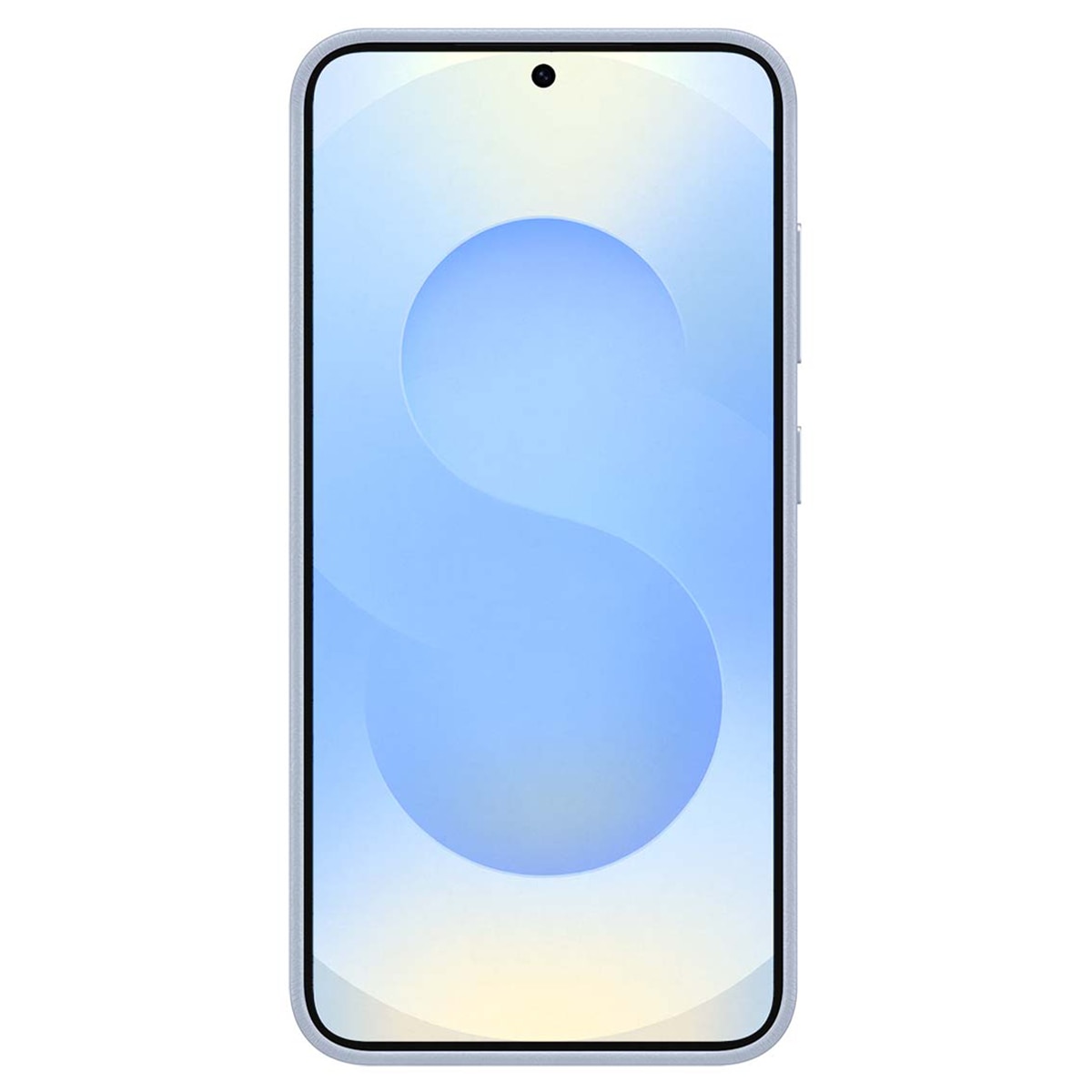 Capa de Pele Vegan para Samsung Galaxy S25 - Azul Claro Azul-claro-3
