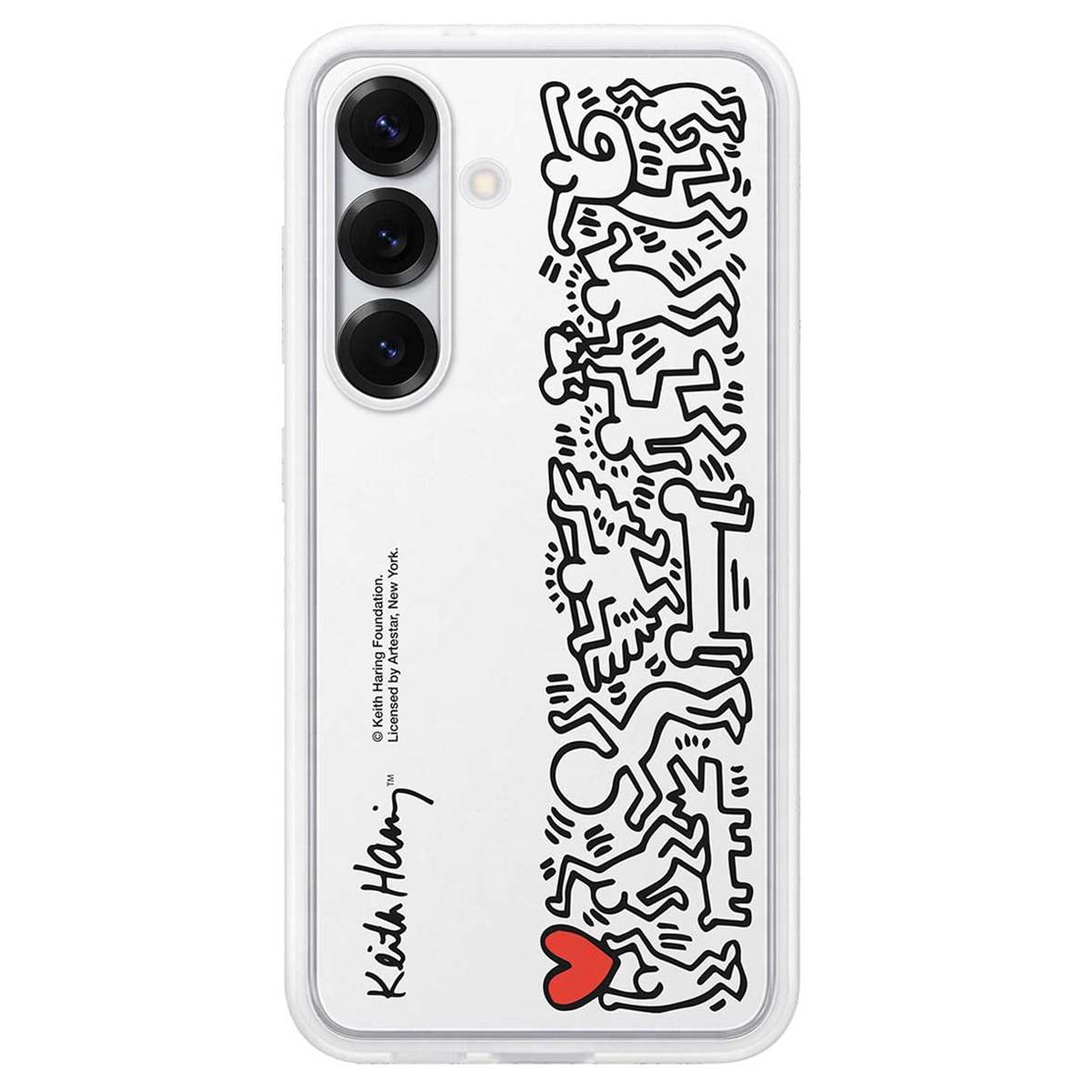 Samsung - Funda Flipsuit blanca para Samsung Galaxy S25.