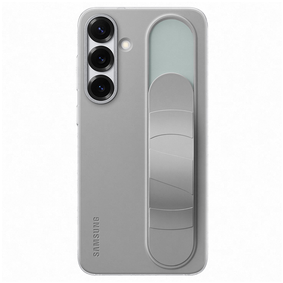 Capa com Suporte para Samsung Galaxy S25+ - Cinzento Cinzento-2