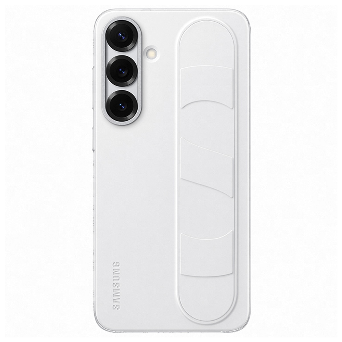 Imagem 0 de Capa com Suporte para Samsung Galaxy S25+ - Branco