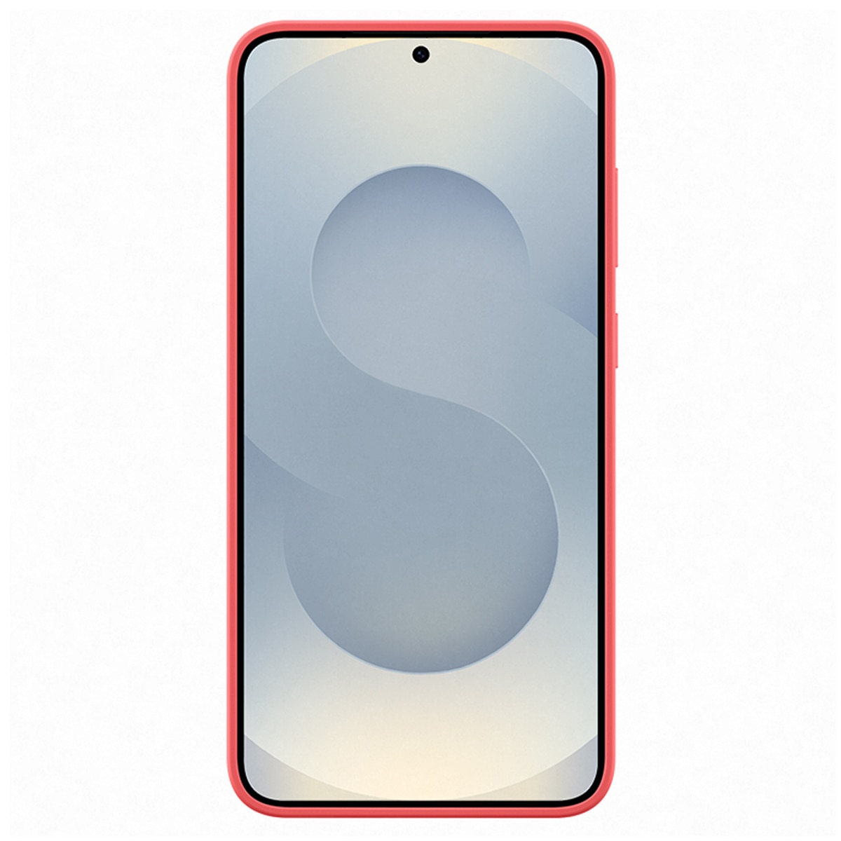 Capa de Silicone para Samsung Galaxy S25+ - Vermelho Vermelho-3