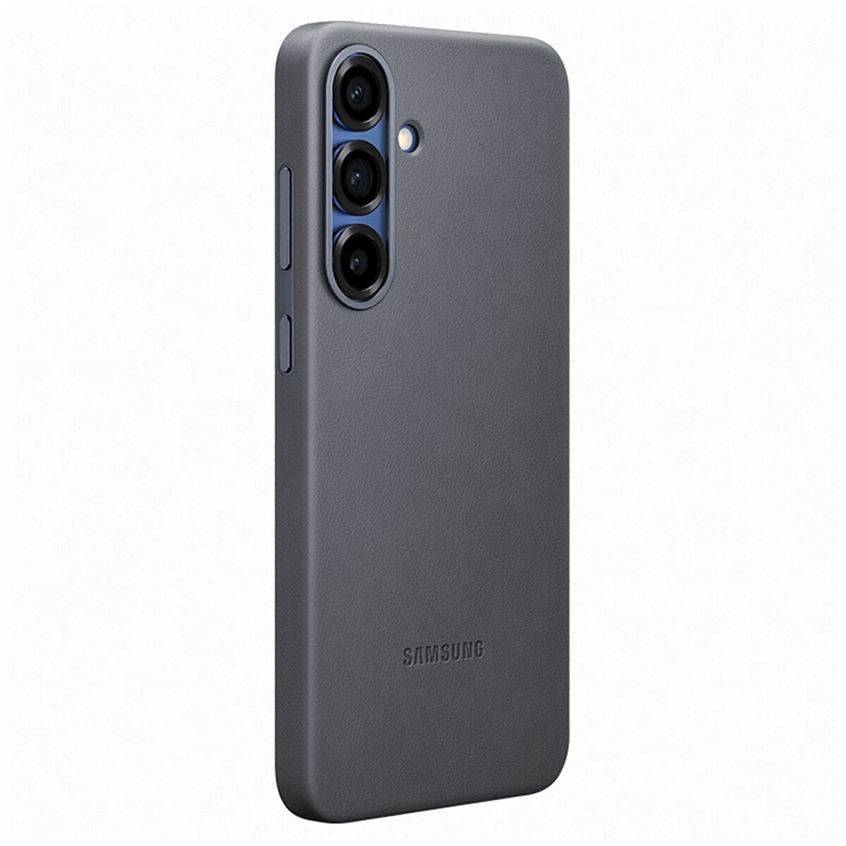 Capa de Pele Vegan para Samsung Galaxy S25+ - Preto Preto-2