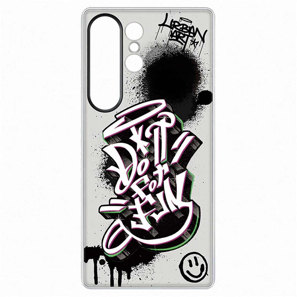 Funda Flipsuit rugerizada negra para Samsung Galaxy S25 Ultra Negro-2