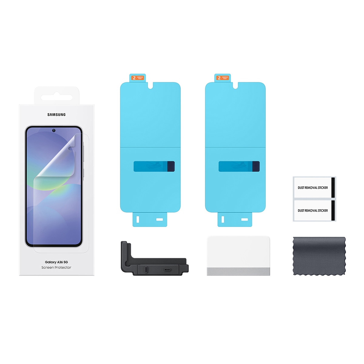 Película de Proteção para Samsung Galaxy A36 Transparente-3