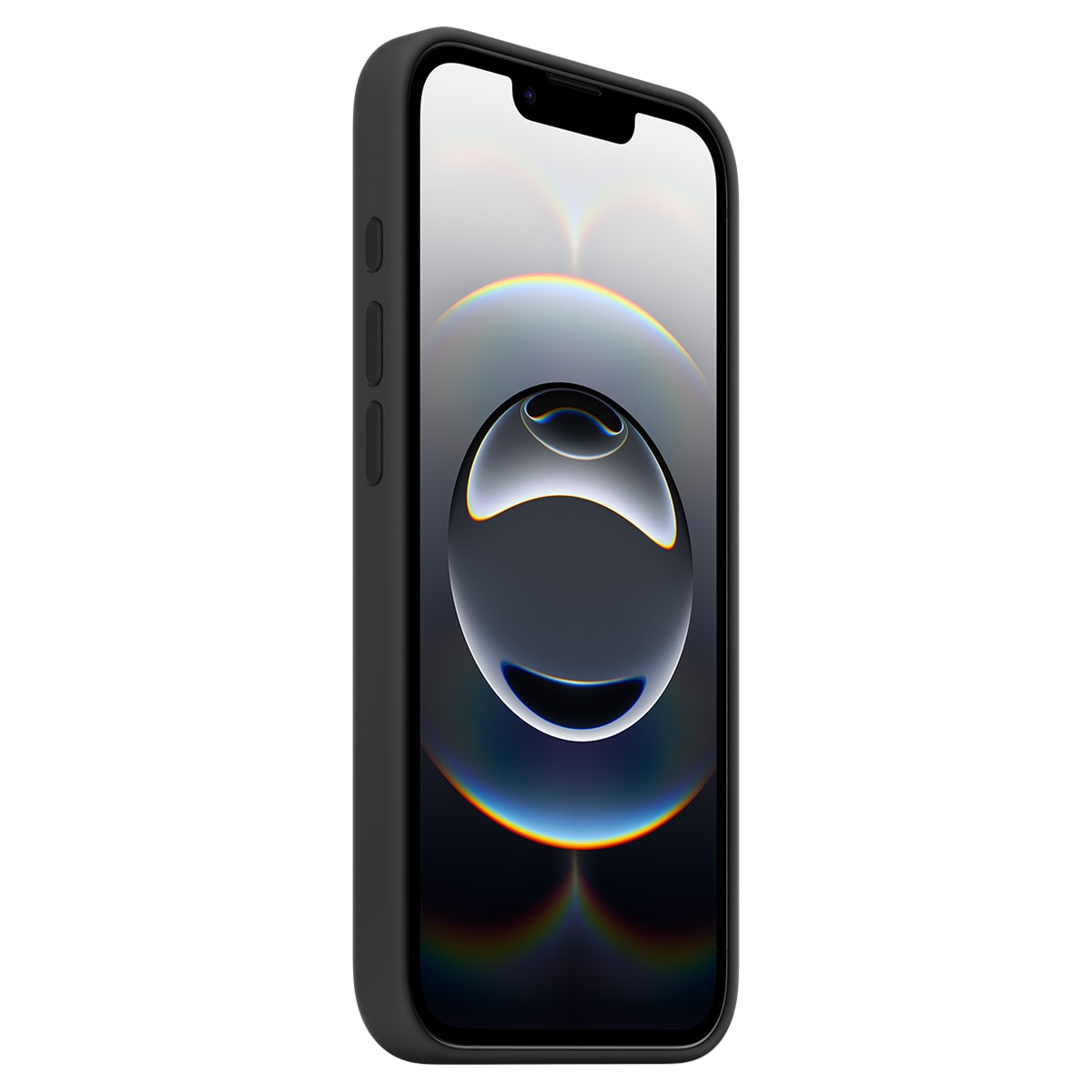 Funda de silicona Negra Apple para iPhone 16e Negro-2