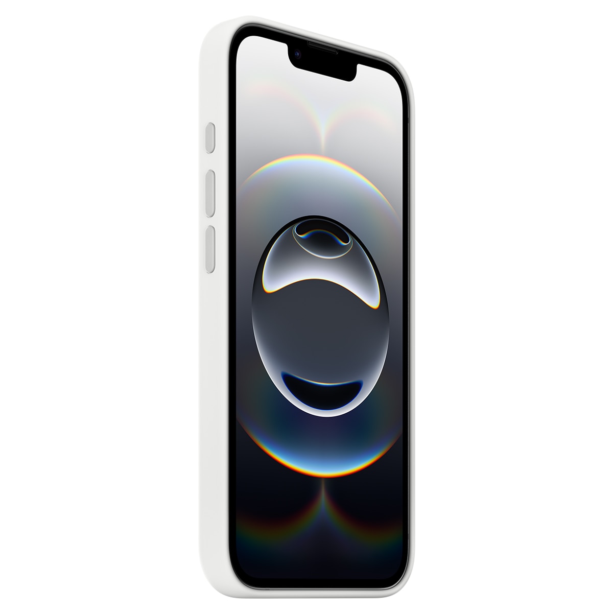 Capa de Silicone para Apple iPhone 16e - Branco Branco-2