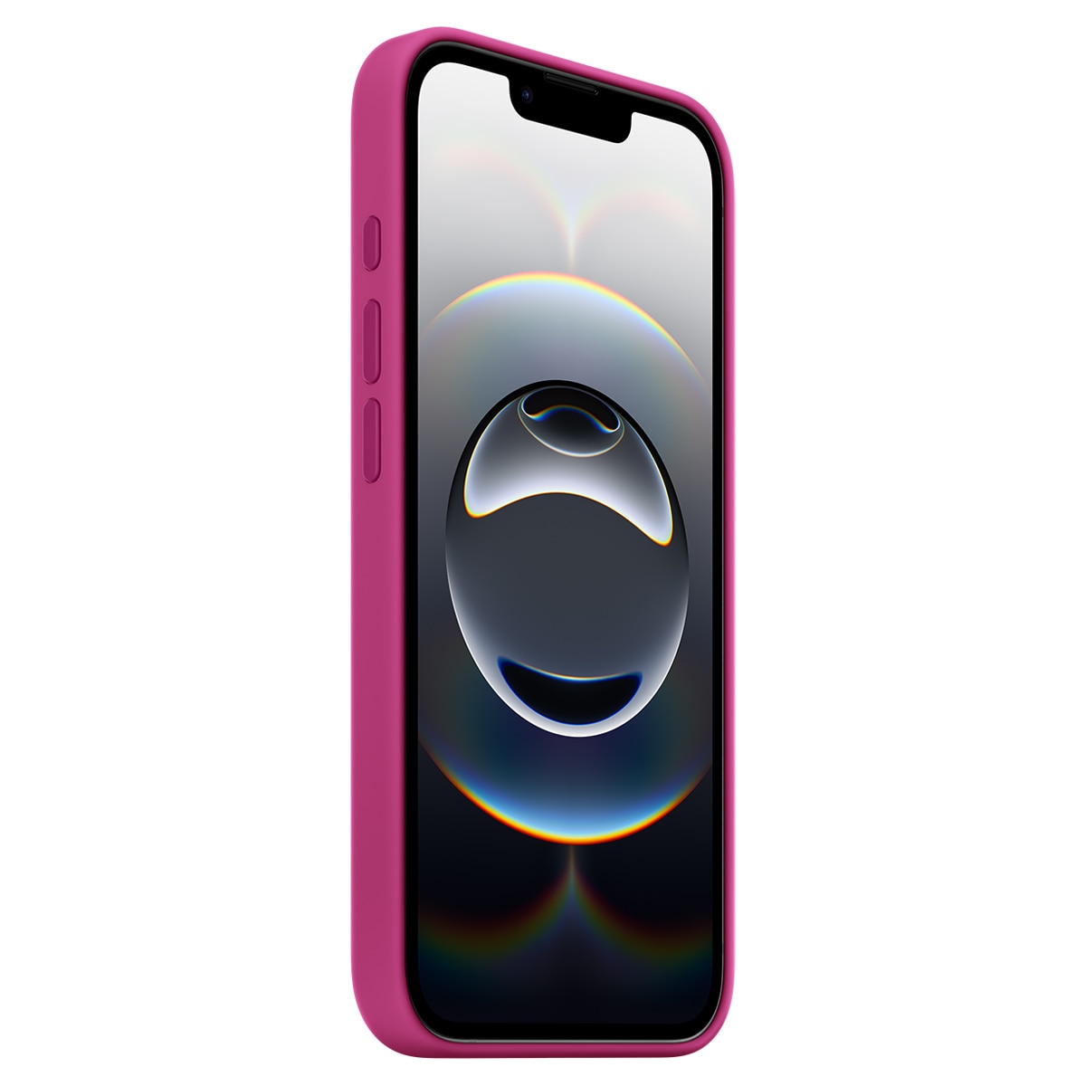 Funda de silicona Fucsia Apple para iPhone 16e Fucsia-2