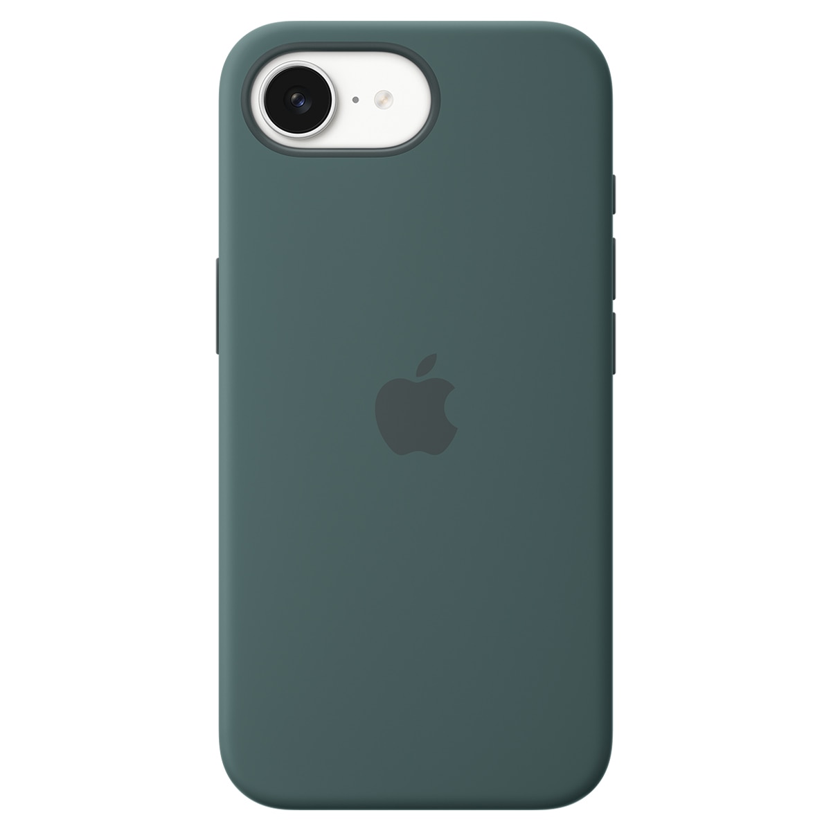 Funda de silicona Verde lago Apple para iPhone 16e Verde Lago-1