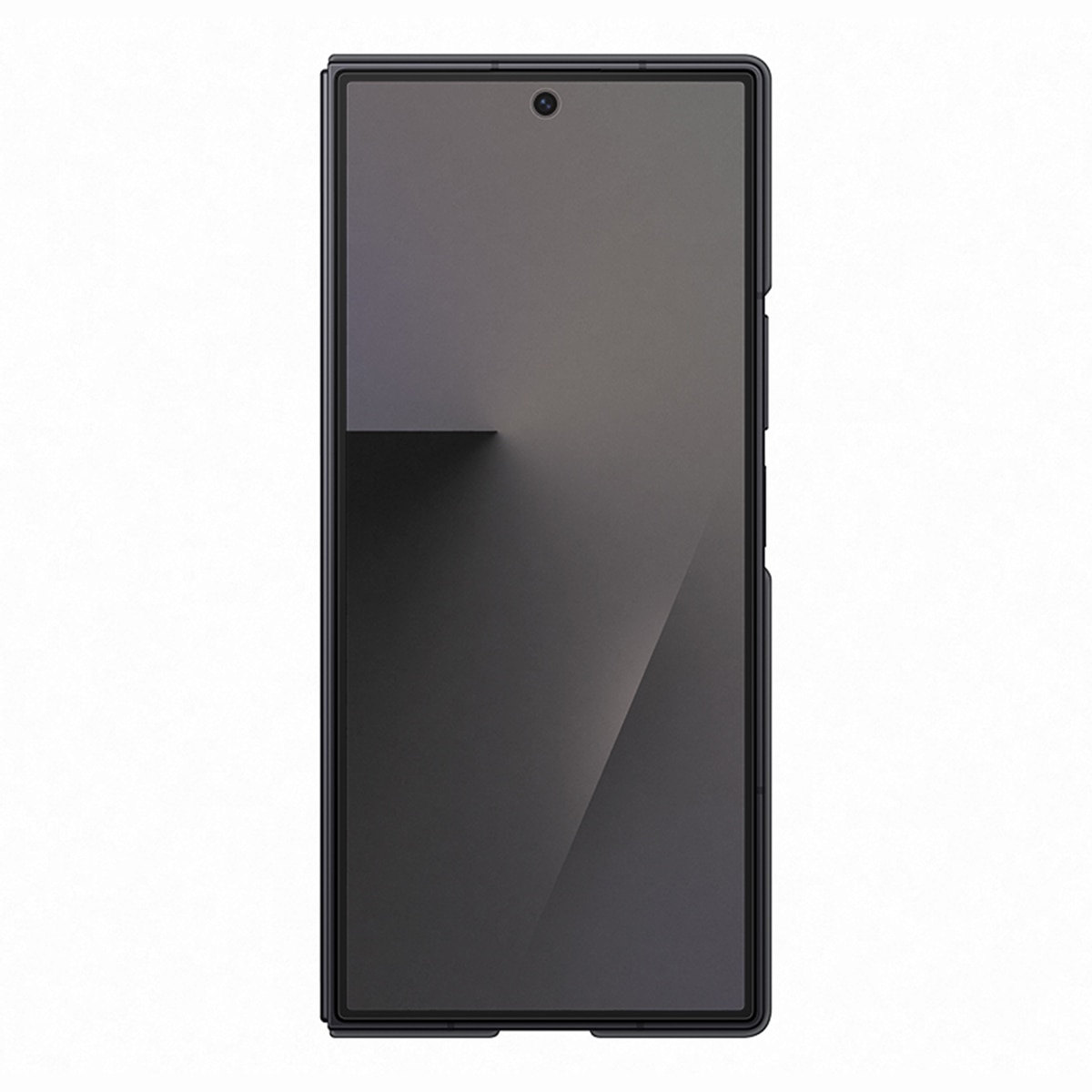 Funda Silicona negra Samsung + Protector de pantalla para Galaxy Z Fold 7 Negro-2