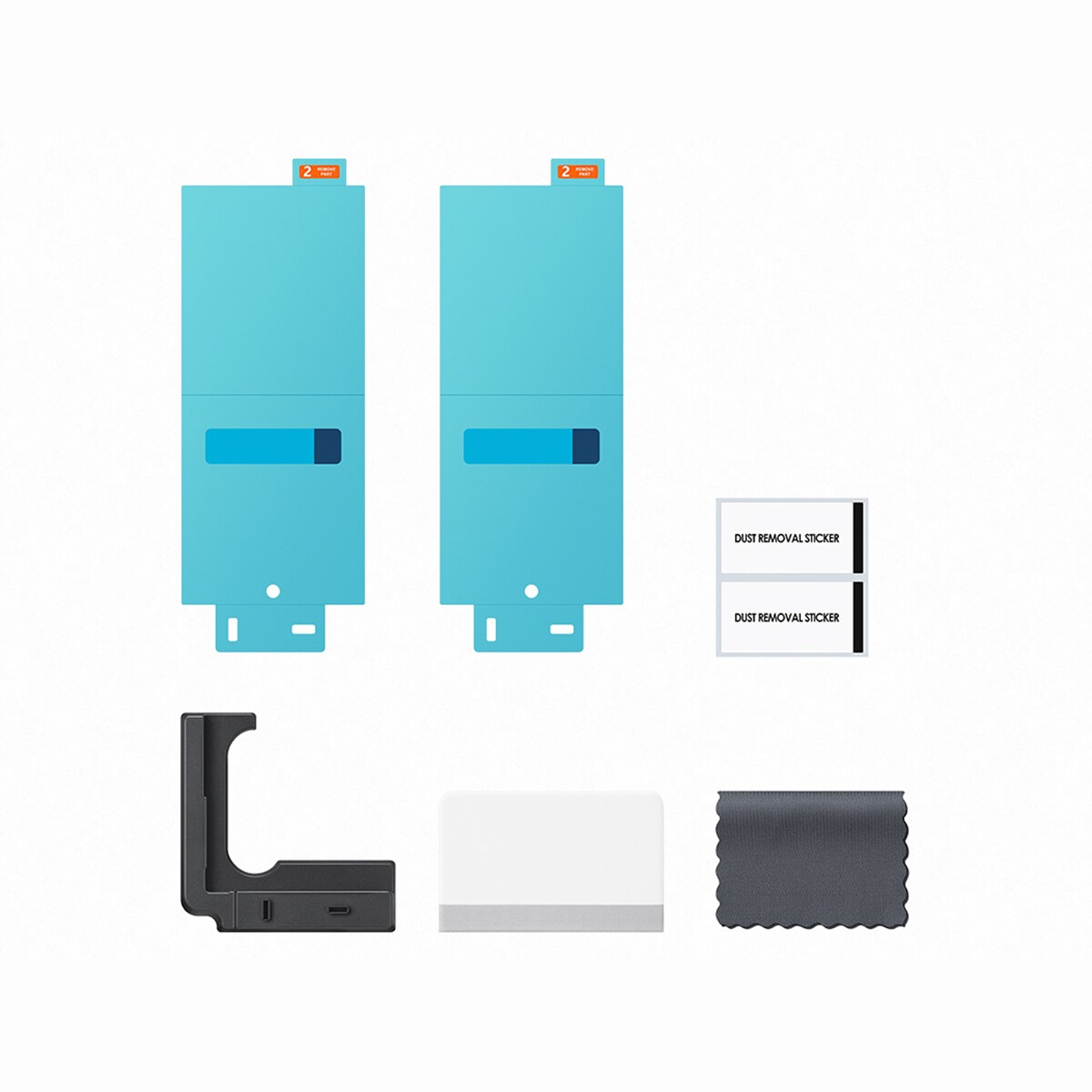 Protector de pantalla antirreflejos Samsung para Galaxy Z Fold7 Transparente-2