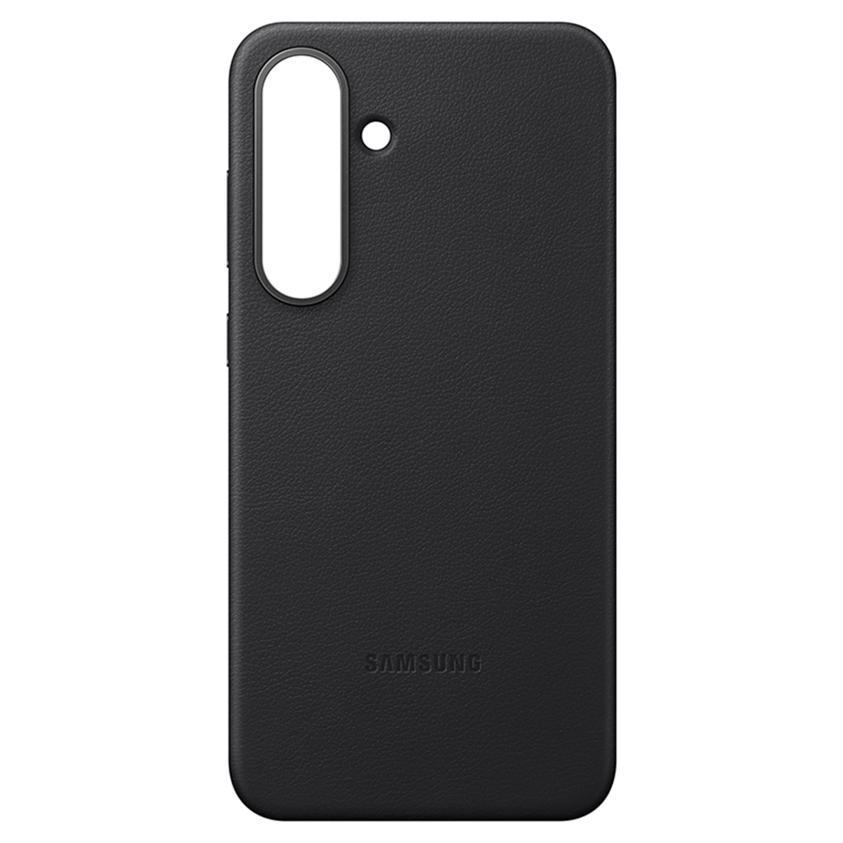 Funda de cuero vegano negra Samsung para Galaxy S25 FE Negro-1
