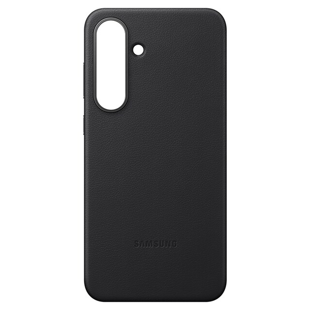 Imagen 0 de Funda de cuero vegano negra Samsung para Galaxy S25 FE