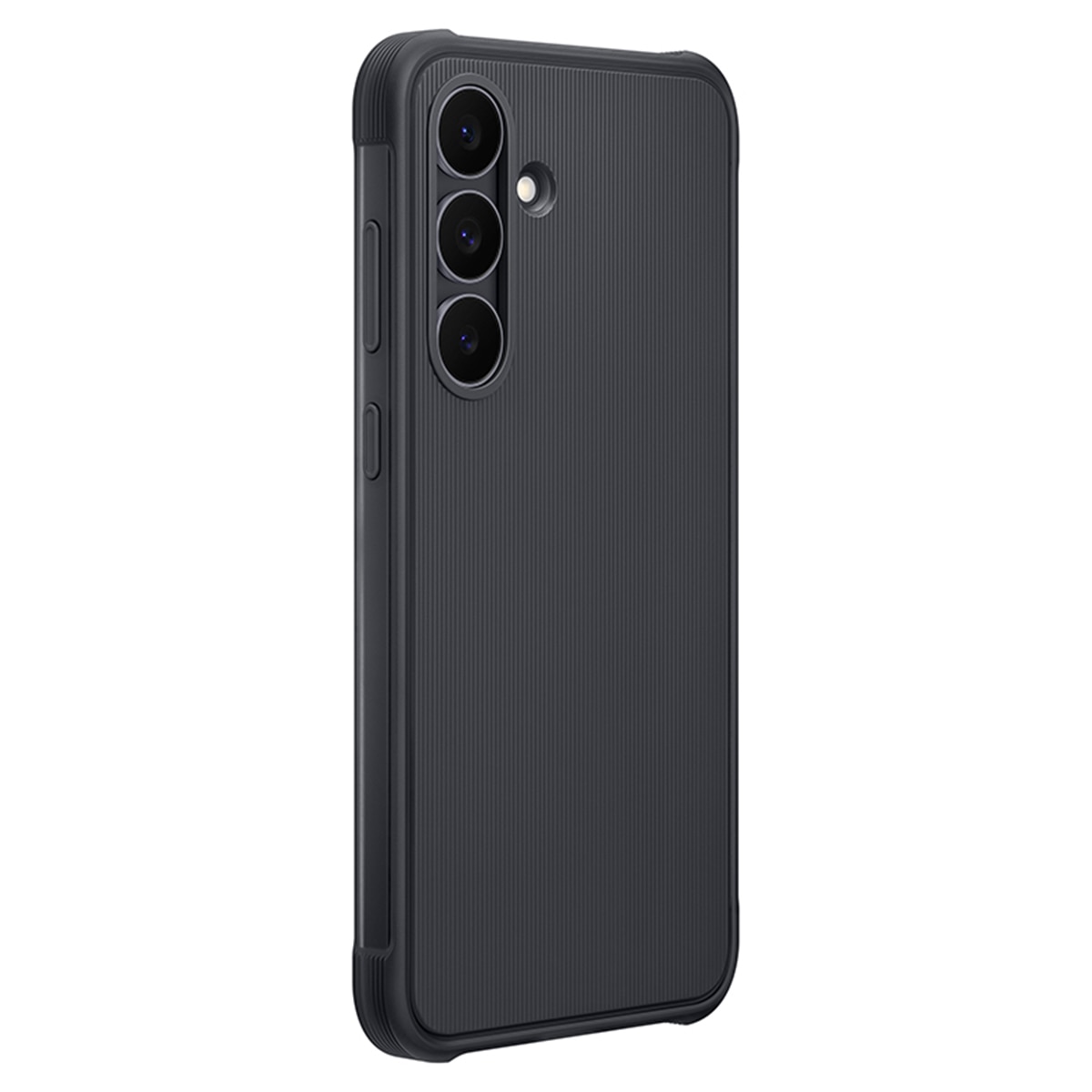 Funda rugerizada negra Samsung para Galaxy S25 FE Negro-4