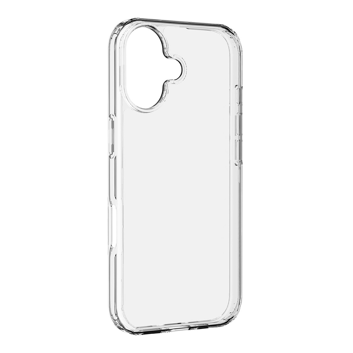Cellular Line - Carcasa rigida transparente Cellularline ClearDuo para iPhone 17.