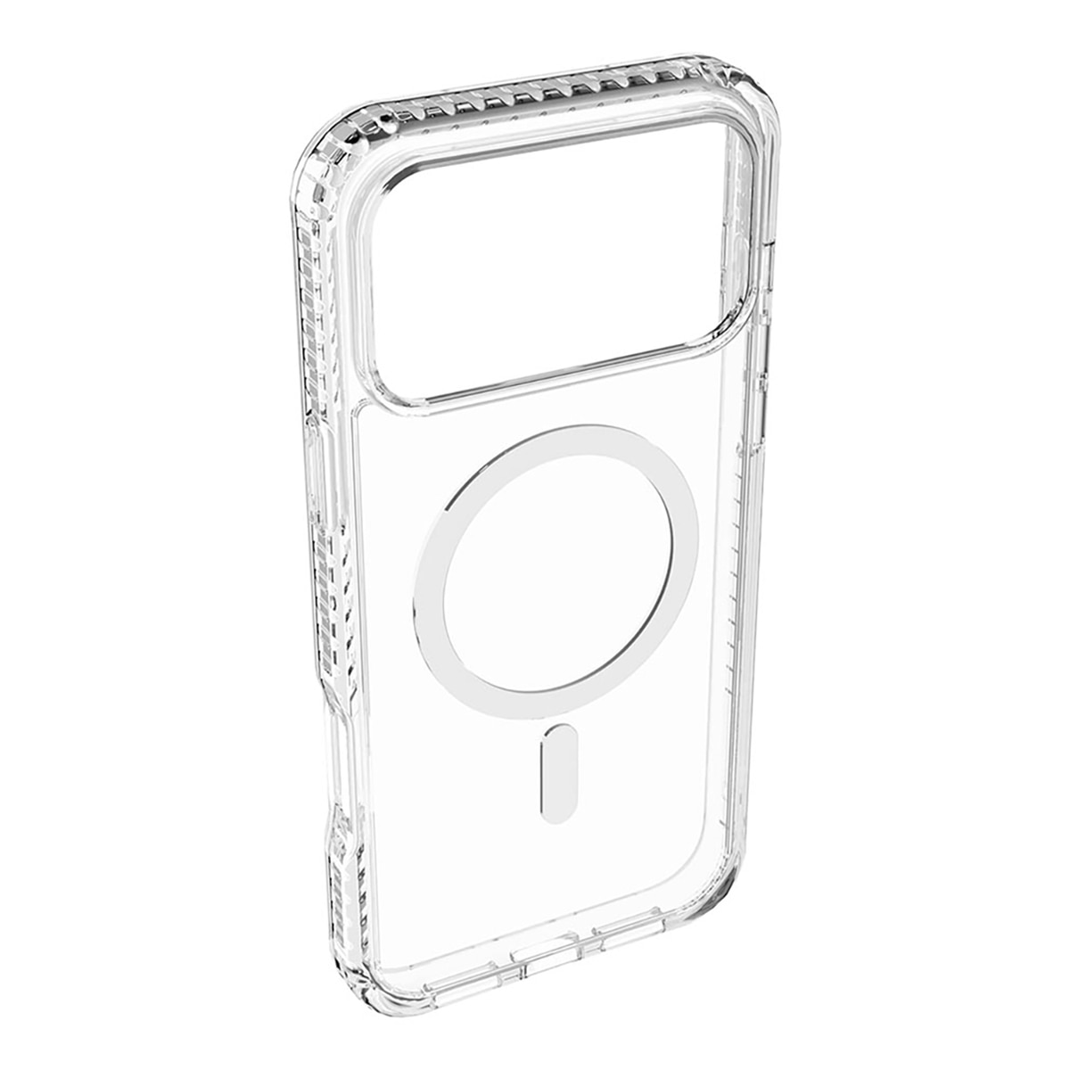 Cellular Line - Funda Cellularline Ultra Strong Mag transparente para iPhone 17 Pro.