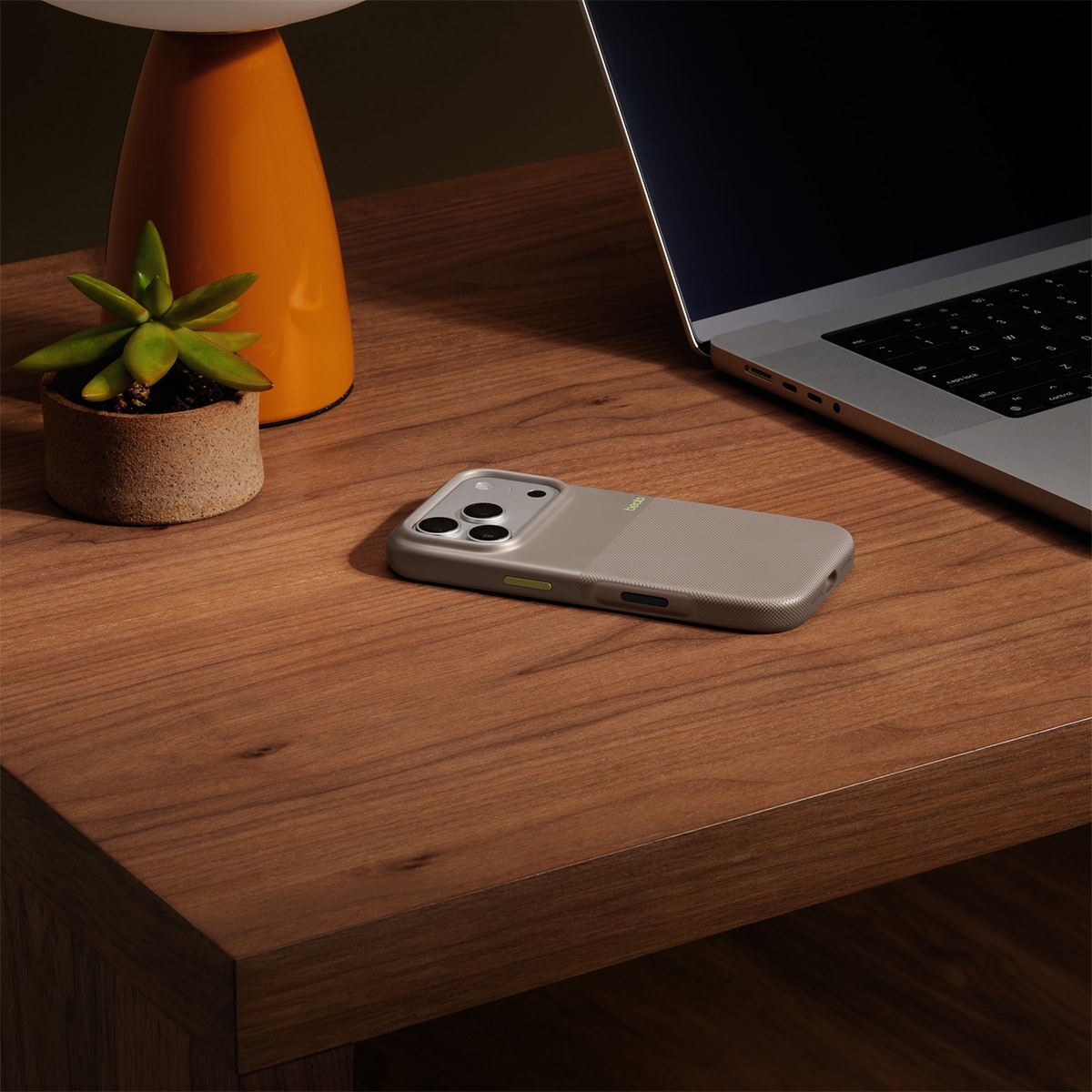 Funda Apple Rugged de Beats Gris alpino con MagSafe y Control de Cámara para iPhone 17 Pro Gris alpino-2