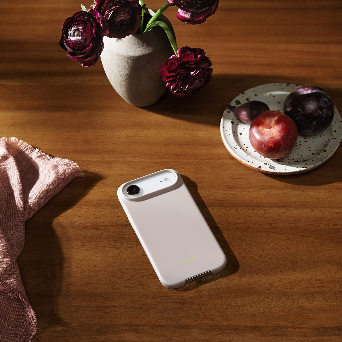 Funda Apple Beats Gris caliza con MagSafe y Control de Cámara para iPhone Air Gris caliza-2
