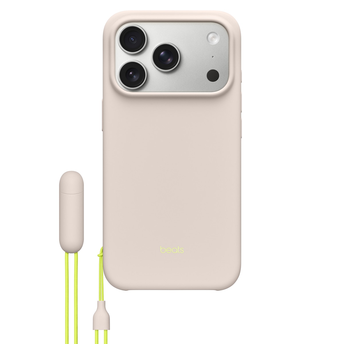 Imagen 0 de Funda Apple Kickstand de Beats Gris caliza con MagSafe y Control de Cámara para iPhone 17 Pro