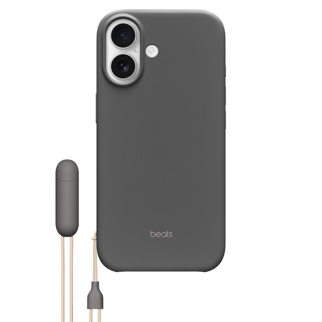 Imagen 0 de Funda Apple Kickstand de Beats Gris antracita con MagSafe y Control de Cámara para iPhone 17