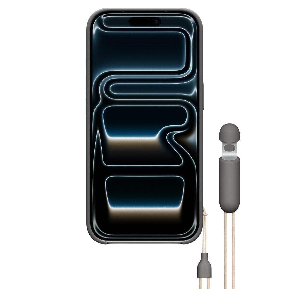 Funda Apple Kickstand de Beats Gris antracita con MagSafe y Control de Cámara para iPhone 17 Pro Gris Antracita-3