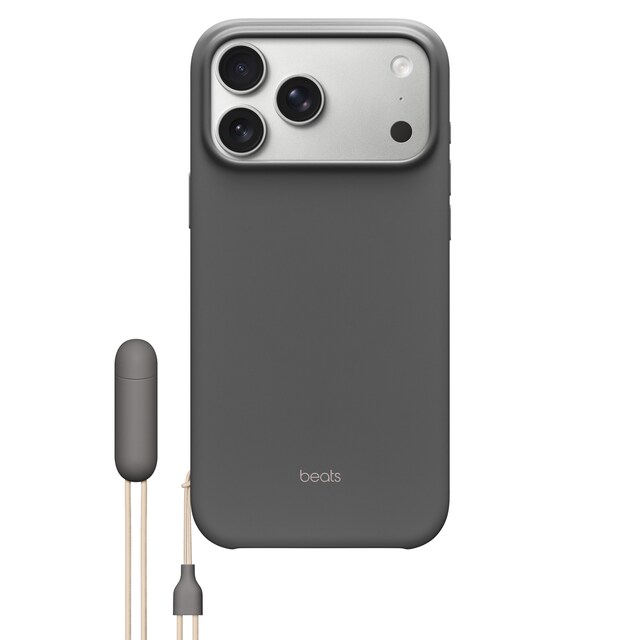 Imagen 0 de Funda Apple Kickstand de Beats Gris antracita con MagSafe y Control de Cámara para iPhone 17 Pro Max