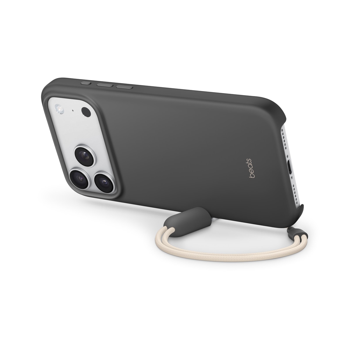 Funda Apple Kickstand de Beats Gris antracita con MagSafe y Control de Cámara para iPhone 17 Pro Max Gris Antracita-5
