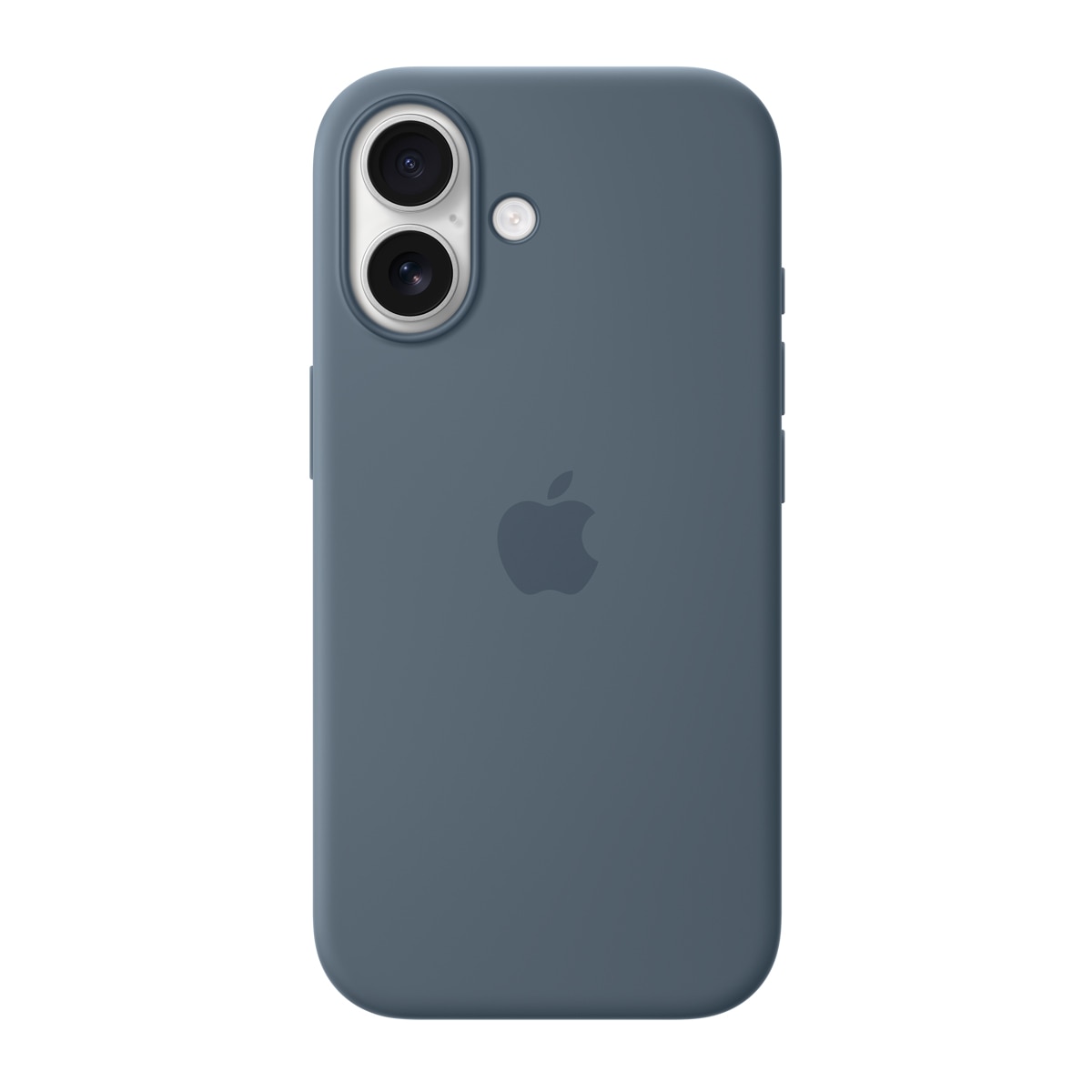 Funda de silicona Apple Azul náutico con MagSafe para iPhone 17 Azul náutico-1