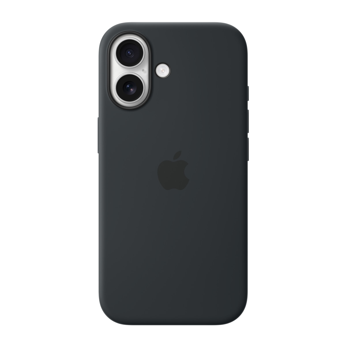 Funda de silicona Apple Negro con MagSafe para iPhone 17 Negro-1