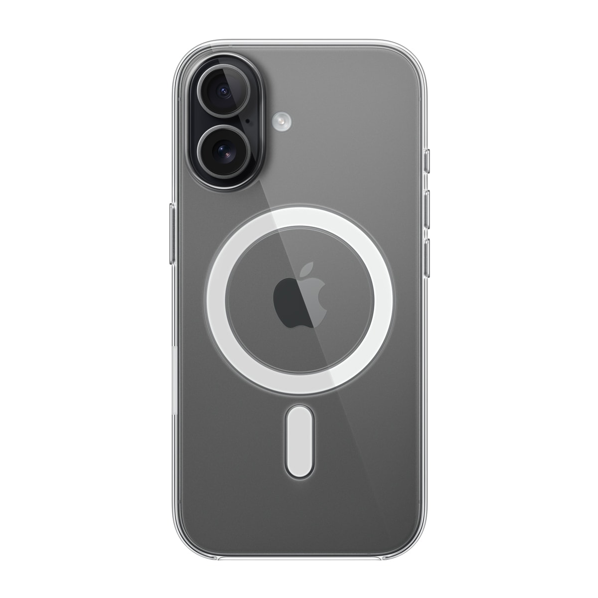 Funda Apple transparente con MagSafe para iPhone 17 Transparente-1