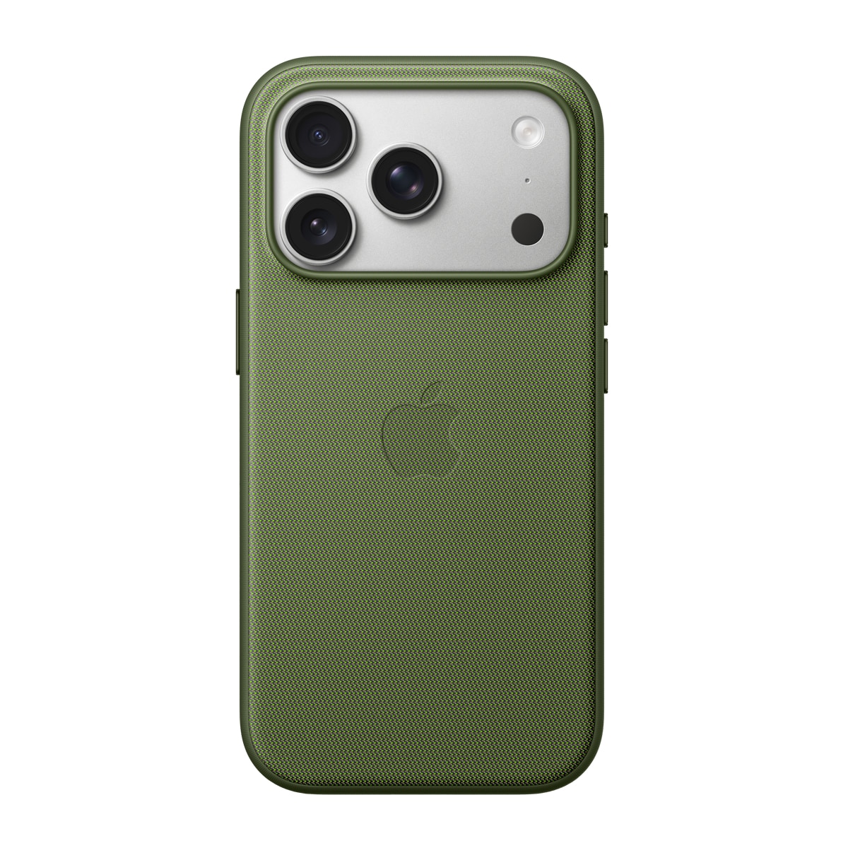 Capa Apple em Tecido TechWoven com MagSafe para iPhone 17 Pro - Verde Verde-1