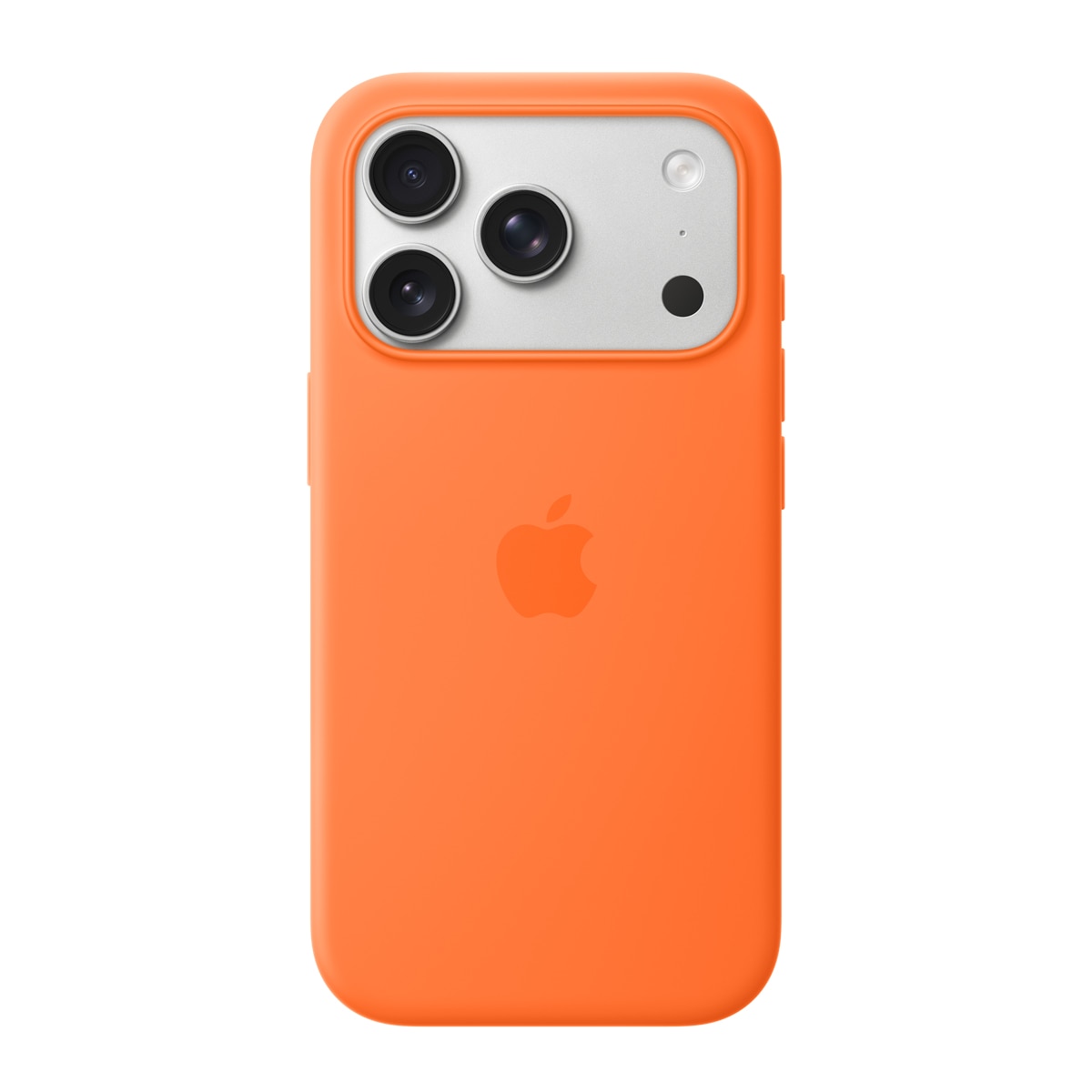 Capa de Silicone Apple com MagSafe para iPhone 17 Pro - Laranja Laranja-1