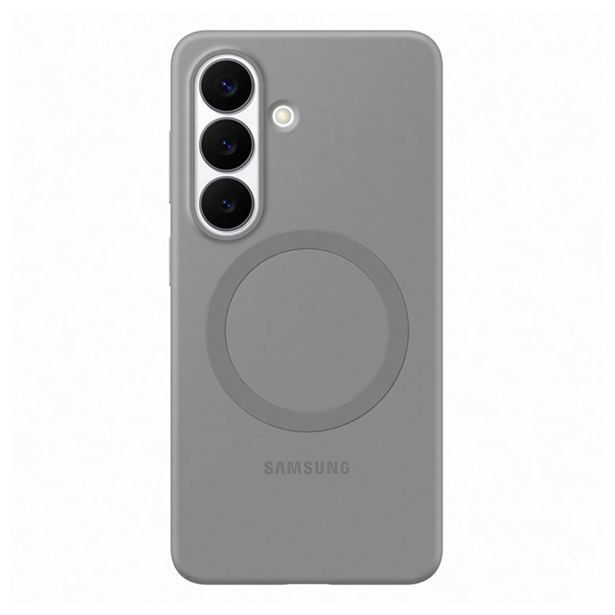 Imagen 0 de Funda silicona magnética gris para Samsung Galaxy S26