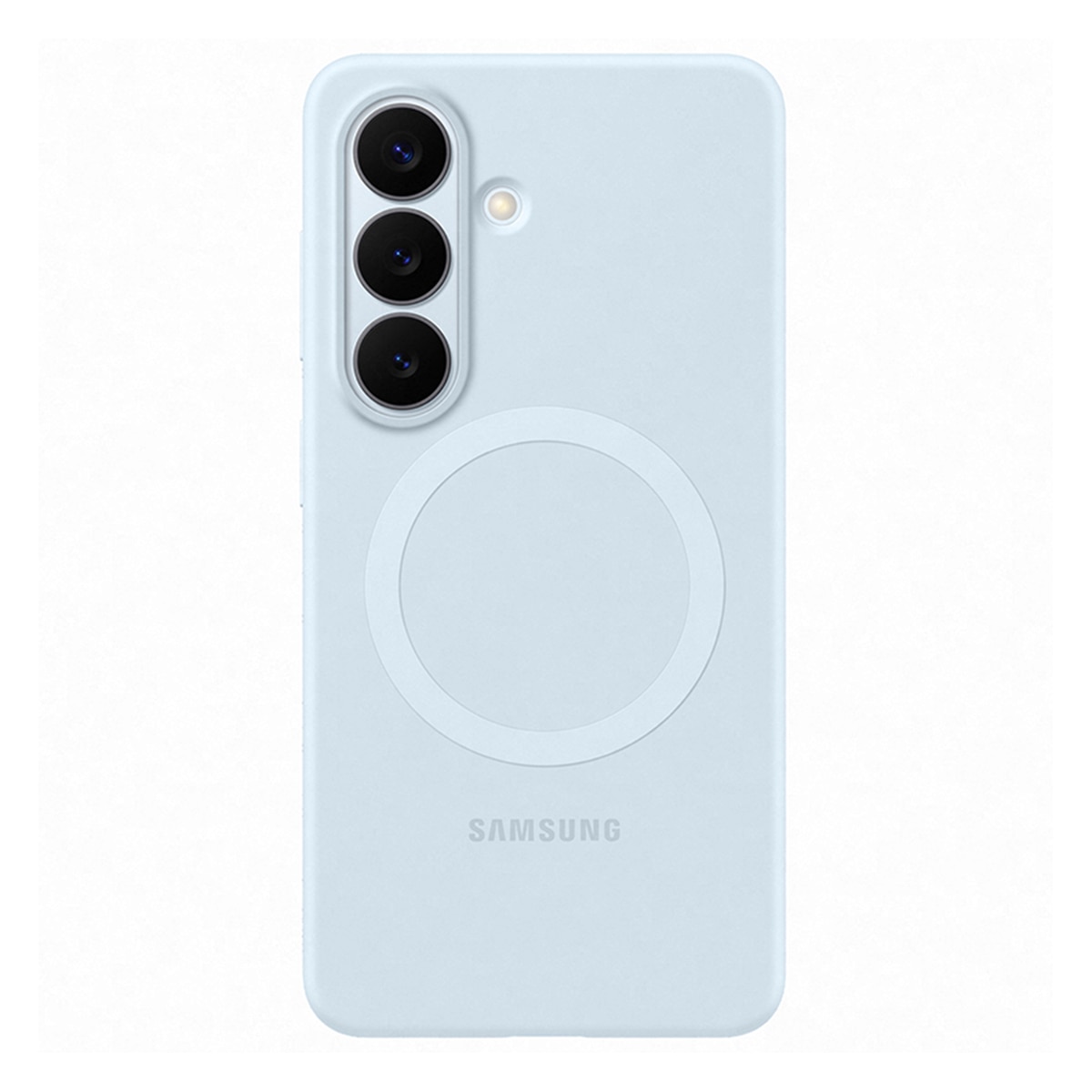 Funda silicona magnética azul claro para Samsung Galaxy S26 Azul claro-1