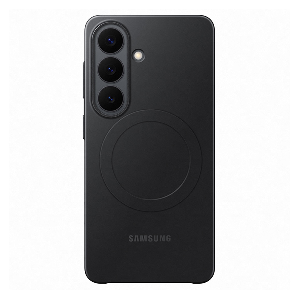Imagen 0 de Funda silicona slim magnética negra para Samsung Galaxy S26