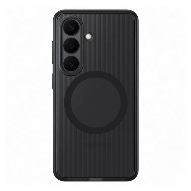 Imagen 0 de Funda rugerizada negra para Samsung Galaxy S26+