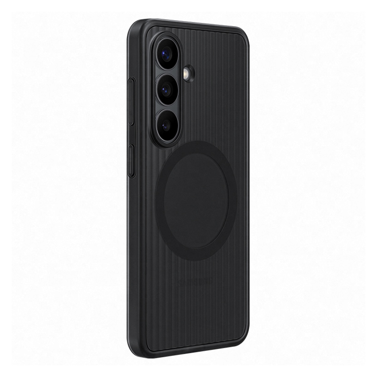 Funda rugerizada negra para Samsung Galaxy S26+ Negro-2