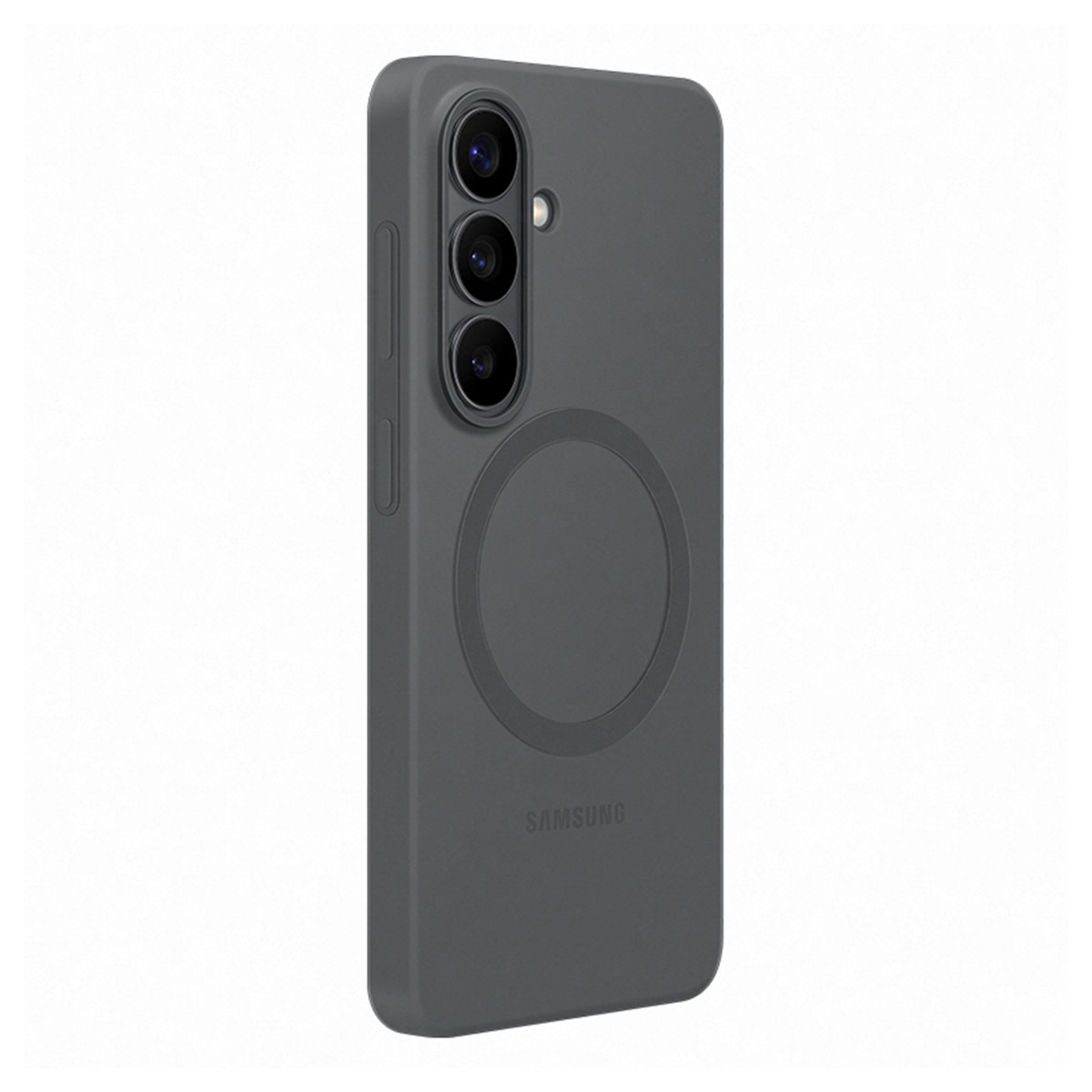 Funda silicona magnética negra para Samsung Galaxy S26+ Negro-2