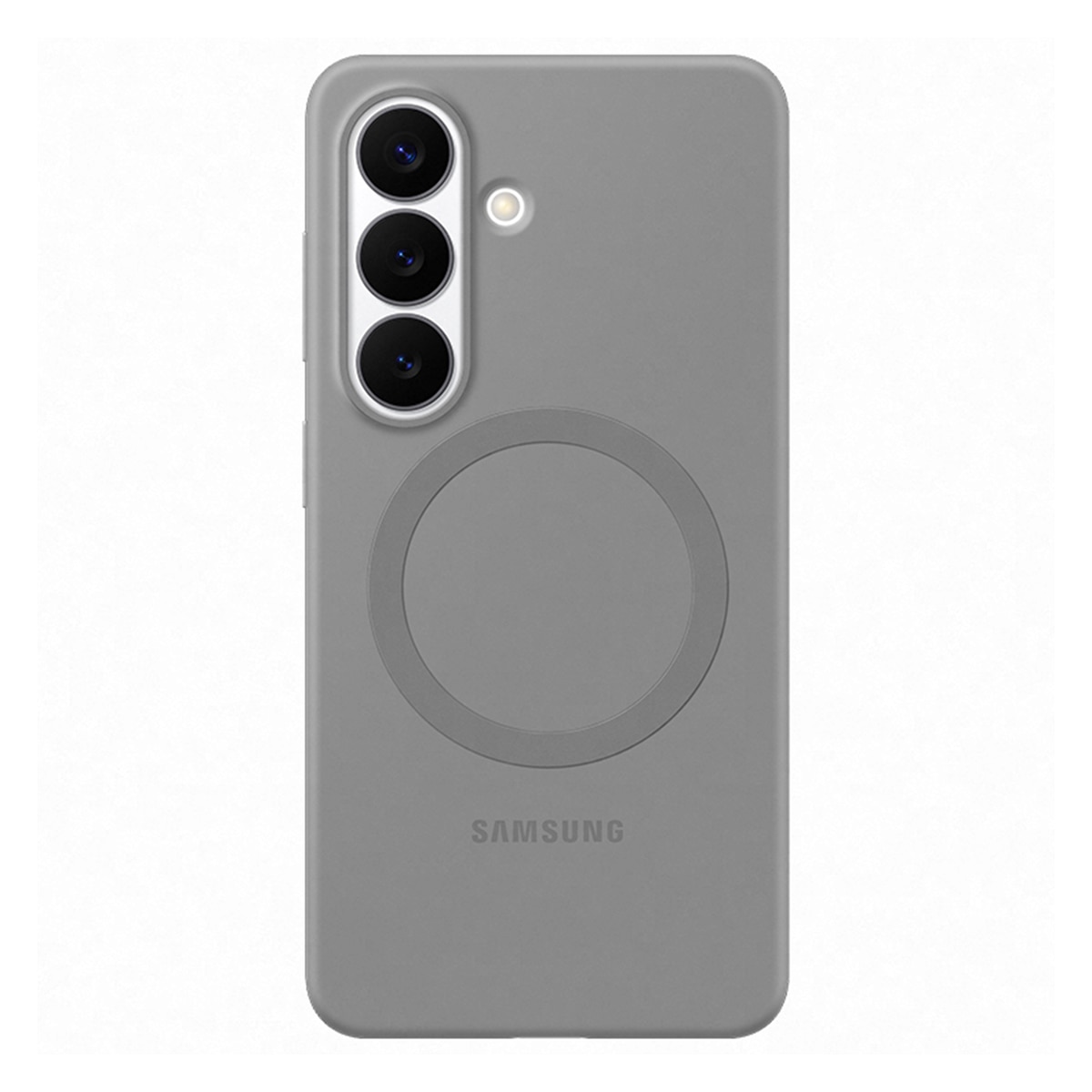 Imagen 0 de Funda silicona magnética gris para Samsung Galaxy S26+