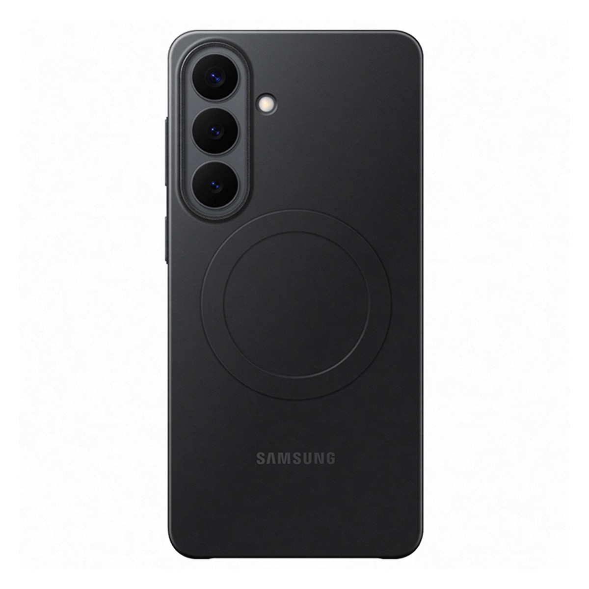 Imagen 0 de Funda silicona slim magnética negra para Samsung Galaxy S26+