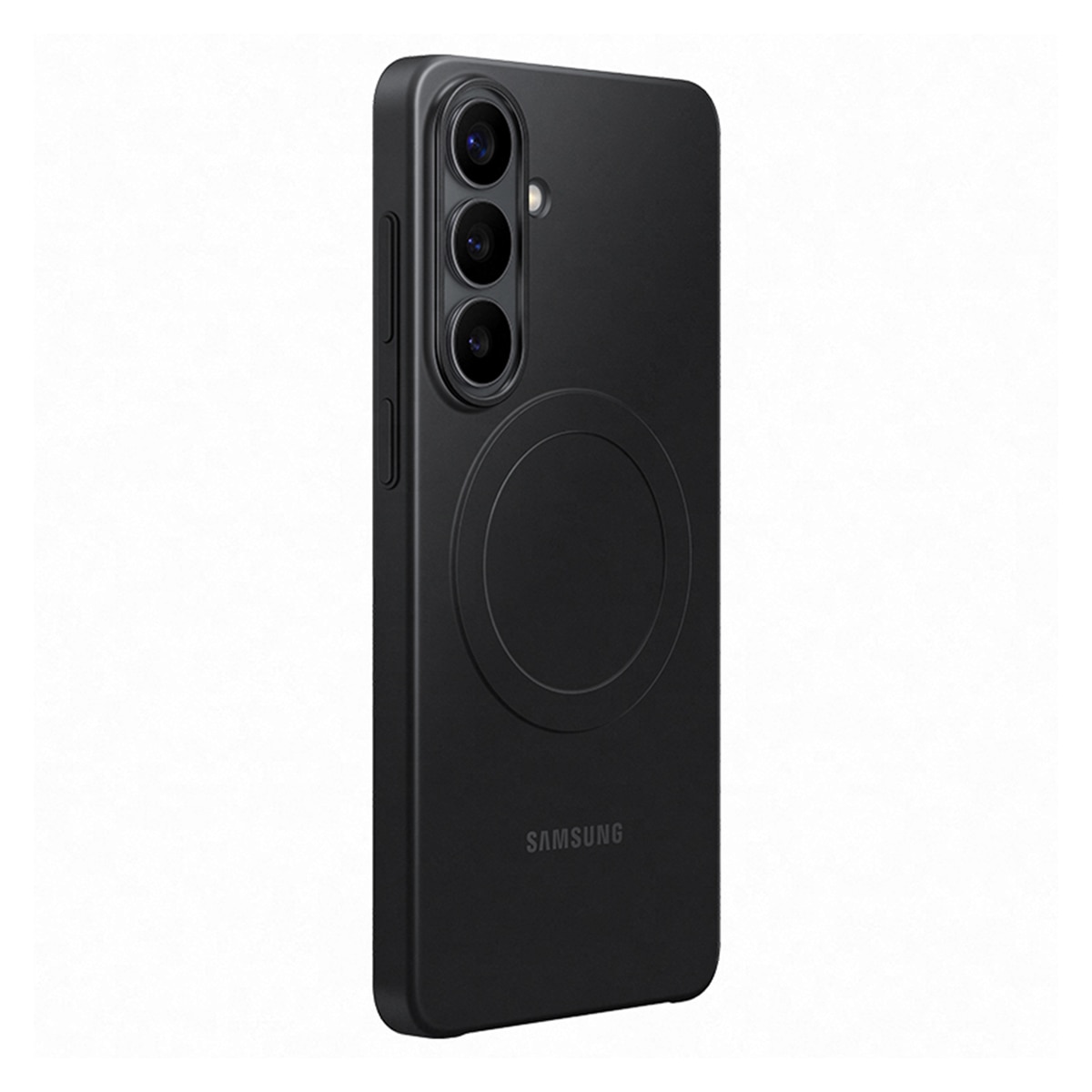 Funda silicona slim magnética negra para Samsung Galaxy S26+ Negro-2