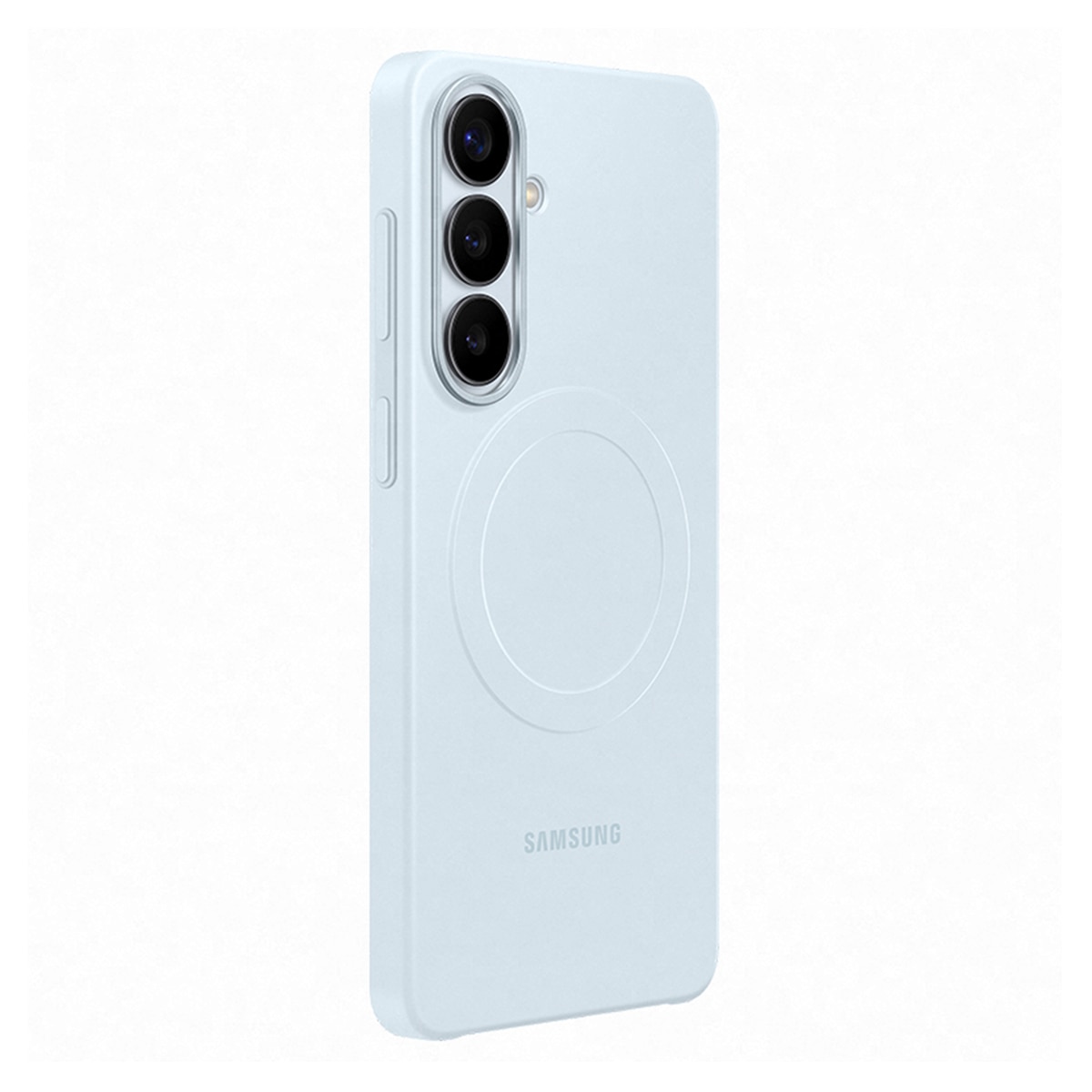 Funda silicona slim azul claro para Samsung Galaxy S26+ Azul claro-2
