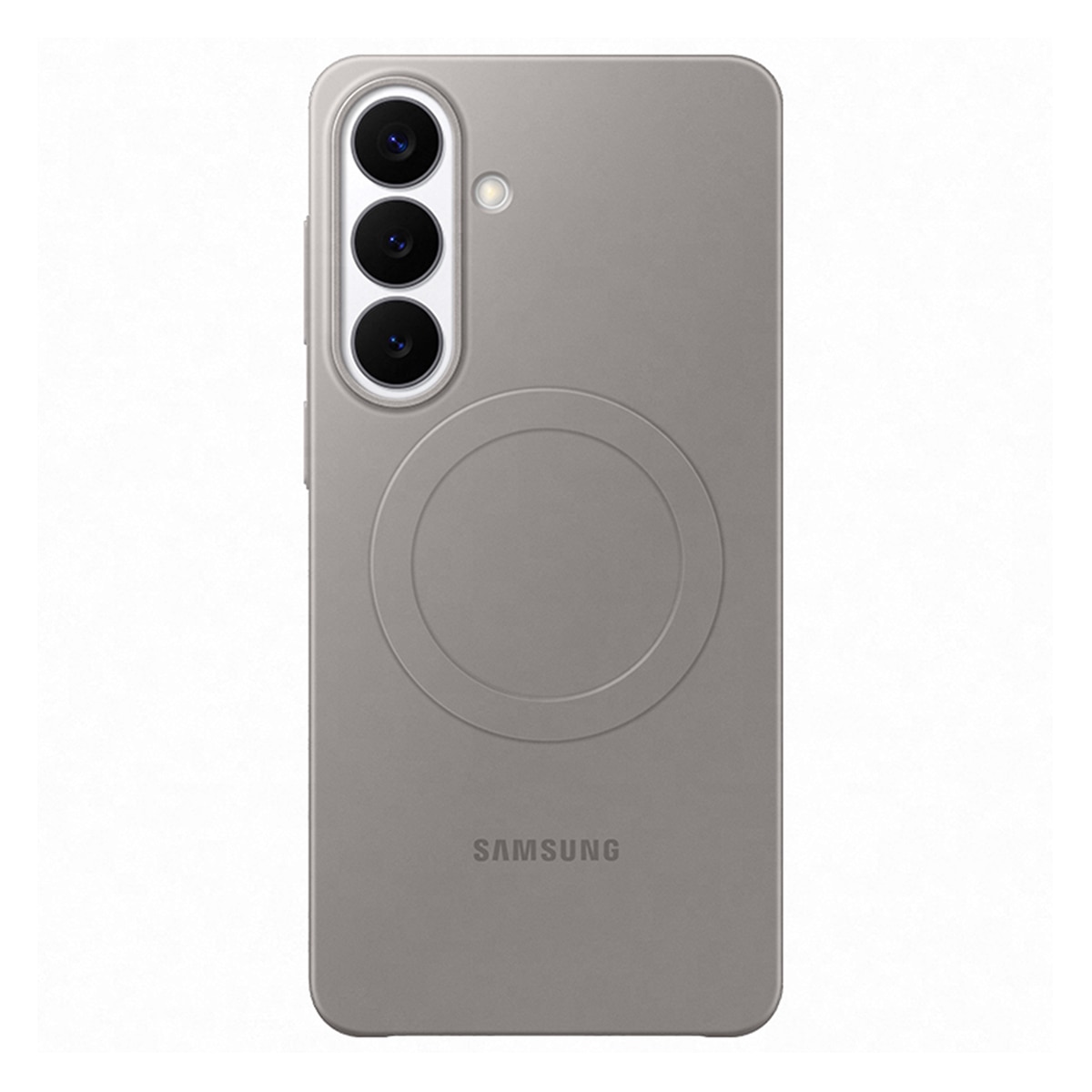 Imagen 0 de Funda silicona slim gris para Samsung Galaxy S26+