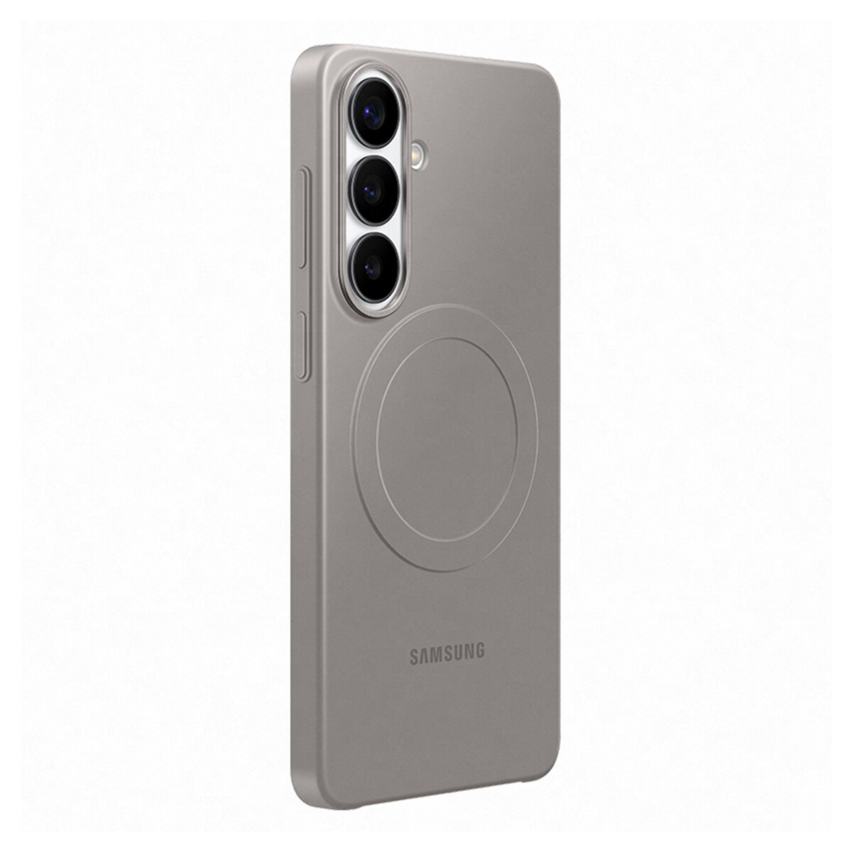 Funda silicona slim para Samsung Galaxy S26+ - Gris Gris-2