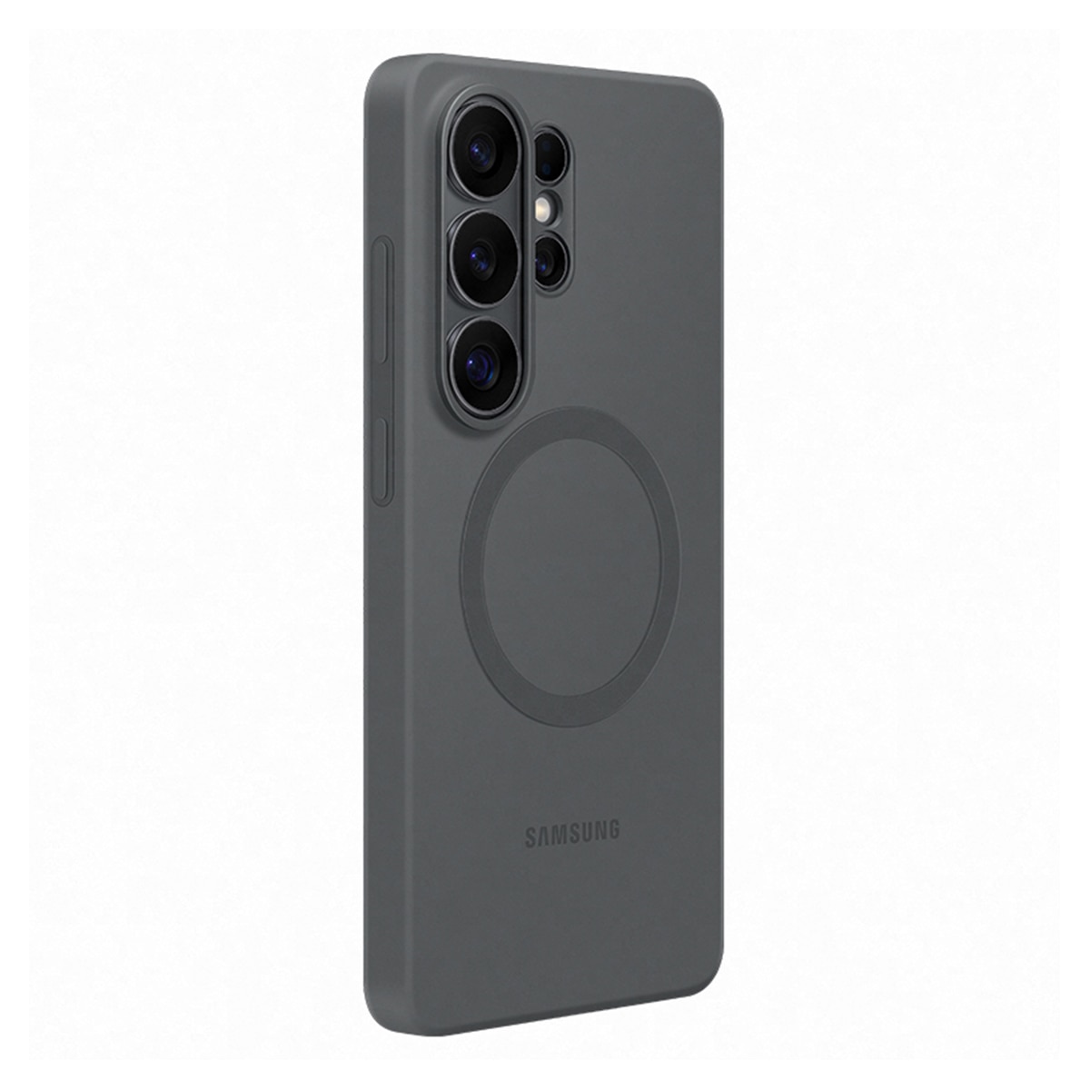 Funda silicona magnética negra para Samsung Galaxy S26 Ultra Negro-2